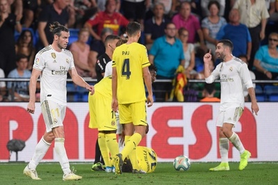 レアルが2度追い付き敵地でドロー、ベイル2ゴールも終盤に退場