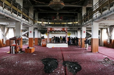 アフガン首都でシーク教寺院襲撃、25人死亡 ISが犯行声明