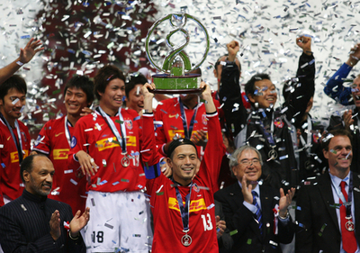 浦和レッドダイヤモンズ セパハンを破りアジア王者に輝く