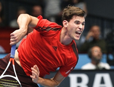 ティエムが初戦突破、ルブレフにストレート勝ち エルステ・バンクOP