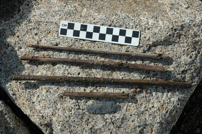 氷河の溶解で、古代の狩猟道具見つかる カナダ・マッケンジー山脈