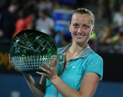 クビトバがチェコ対決を制して初優勝、アピア国際