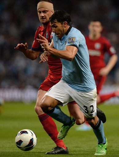 テベスの活躍でシティがWBAに勝利