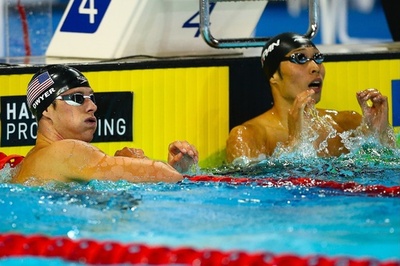 萩野、男子200m自由形で僅差の銀 パンパシ水泳