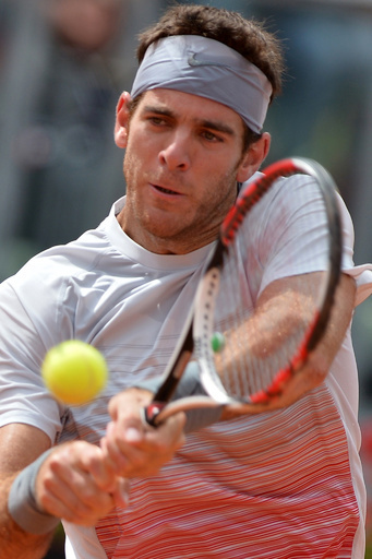 デルポトロがウイルス感染症のため全仏オープン欠場