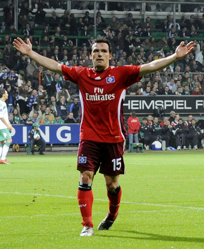 ハンブルガーSV 敵地でブレーメンに先勝