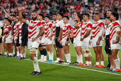 日本は4強ならず、準々決勝で南アフリカに完敗 ラグビーW杯