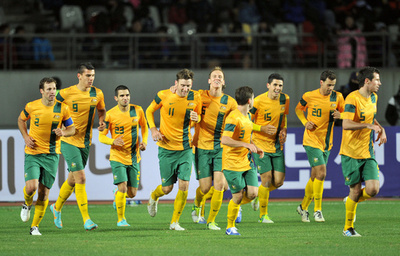 オーストラリアが韓国に勝利、サッカー国際親善試合