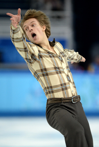 フィギュア男子SPで13位のベルネル、ソチ五輪