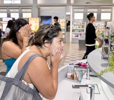 韓国CJオリーブヤング、米国1号店に1日1500人…非韓国系客が半数超