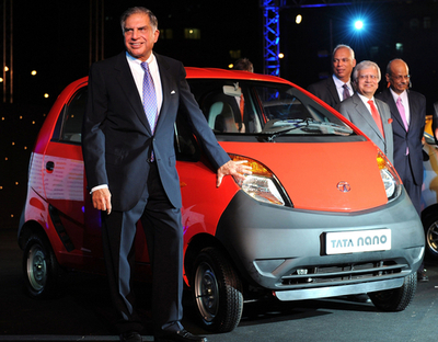 インドのタタ・モーターズ、世界最安車「ナノ」の発売を発表