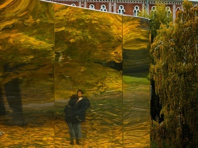 【今日の1枚】秋色映すモスクワの公園