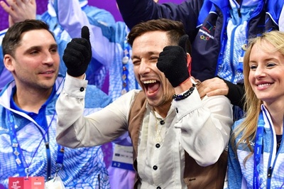 フィギュア団体戦・男子SPで2位のビシェンコ