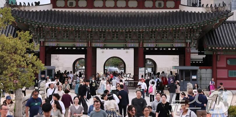 ソウル・景福宮(c)news1