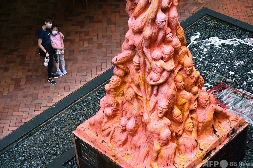 撤去命令の天安門追悼像、世界的法律事務所が香港大の代理退く