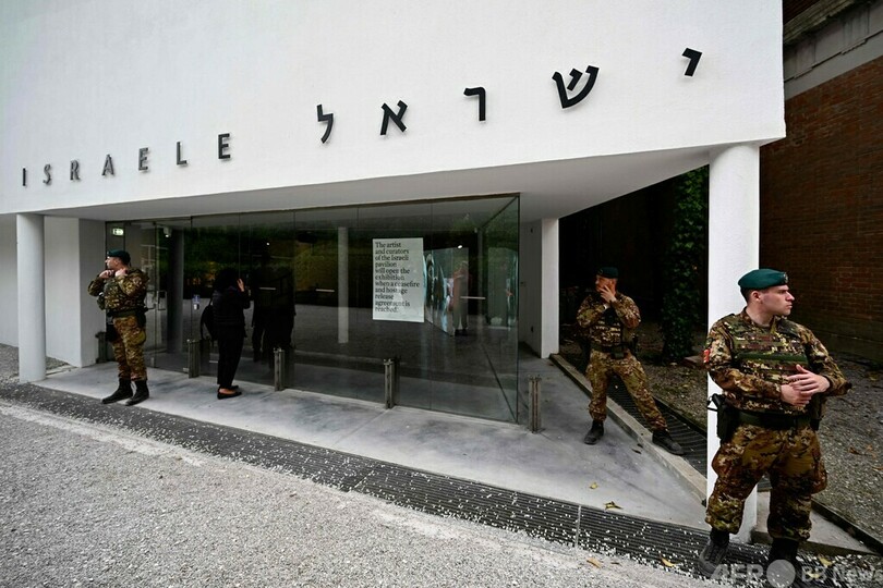 伊ビエンナーレのイスラエル館出品作家、停戦訴え会場閉鎖