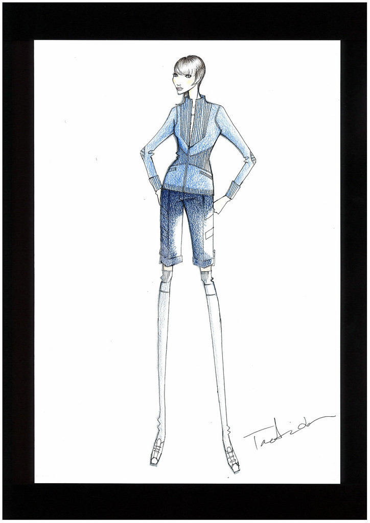 芦田多恵さんデザインの「宇宙で着る普段着」、山崎さんがISSで着用