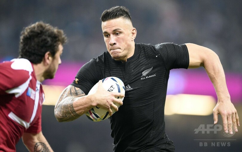 ニュージーランドが8強入り、ジョージアに苦しみながらも勝利 ラグビーW杯