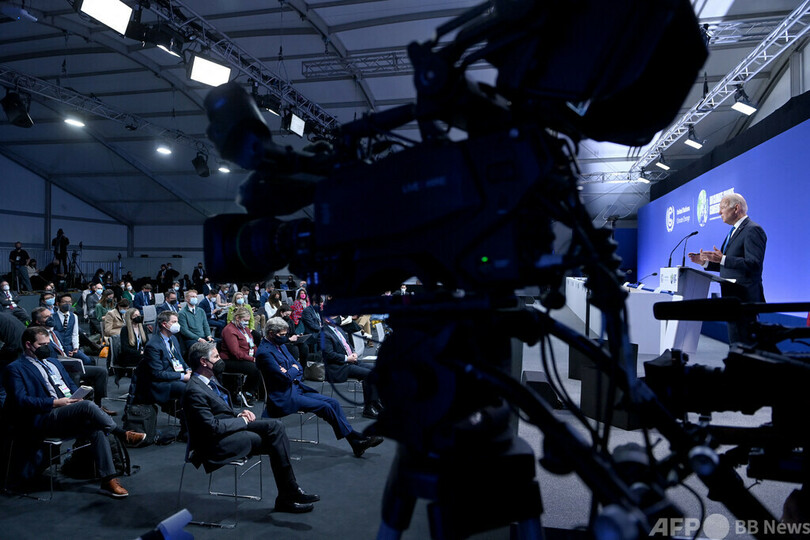  米大統領、COP26欠席の中ロ首脳を批判