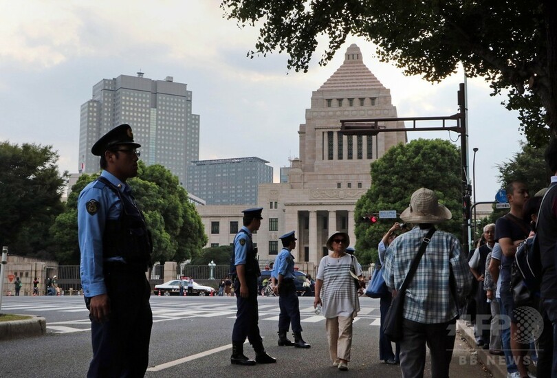 安保関連法成立、反対派は抗議継続 豪・比は歓迎 中国は懸念