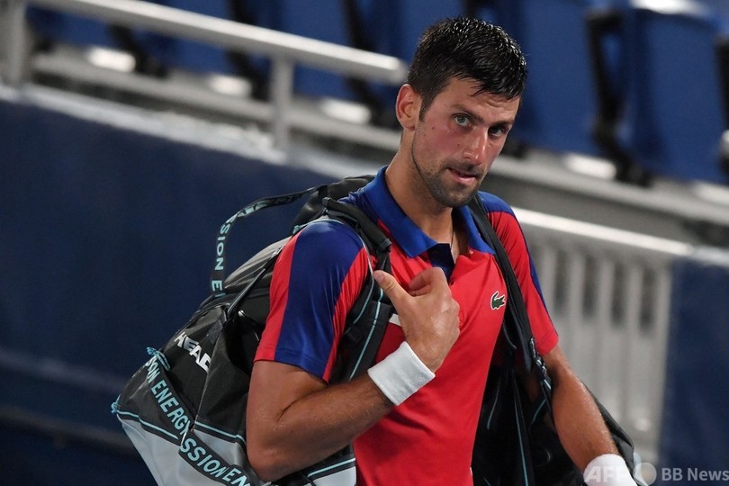 ジョコビッチ、混合ダブルスも準決勝で敗退 東京五輪