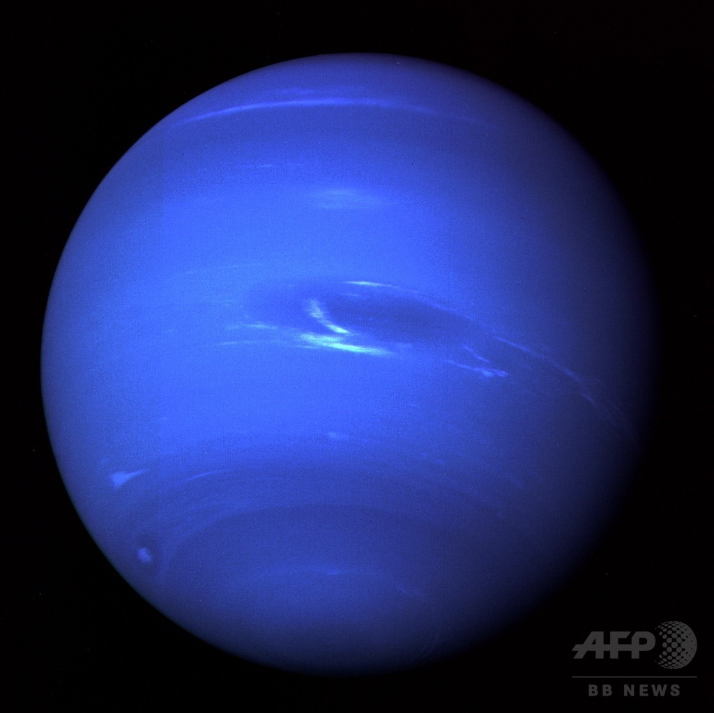 ボイジャー2号が捉えた海王星、25年前 ボイジャー2号が捉えた海王星、25年前