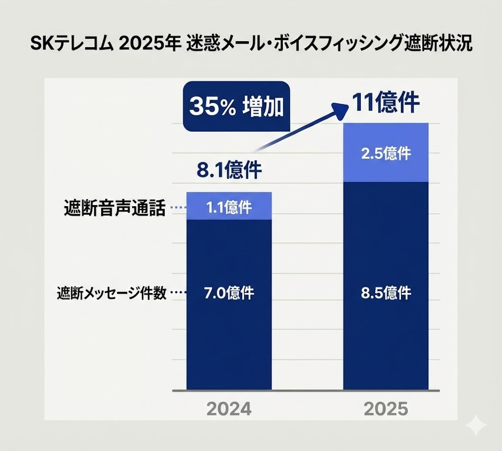 韓国SKテレコム、AIでボイスフィッシングの遮断、3億件増加 - AFPBB News