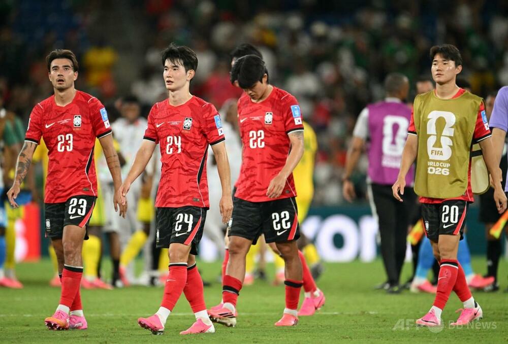 韓国サッカー、W杯敗退で怒りの国民 大統領も異例の批判、変革求める声
