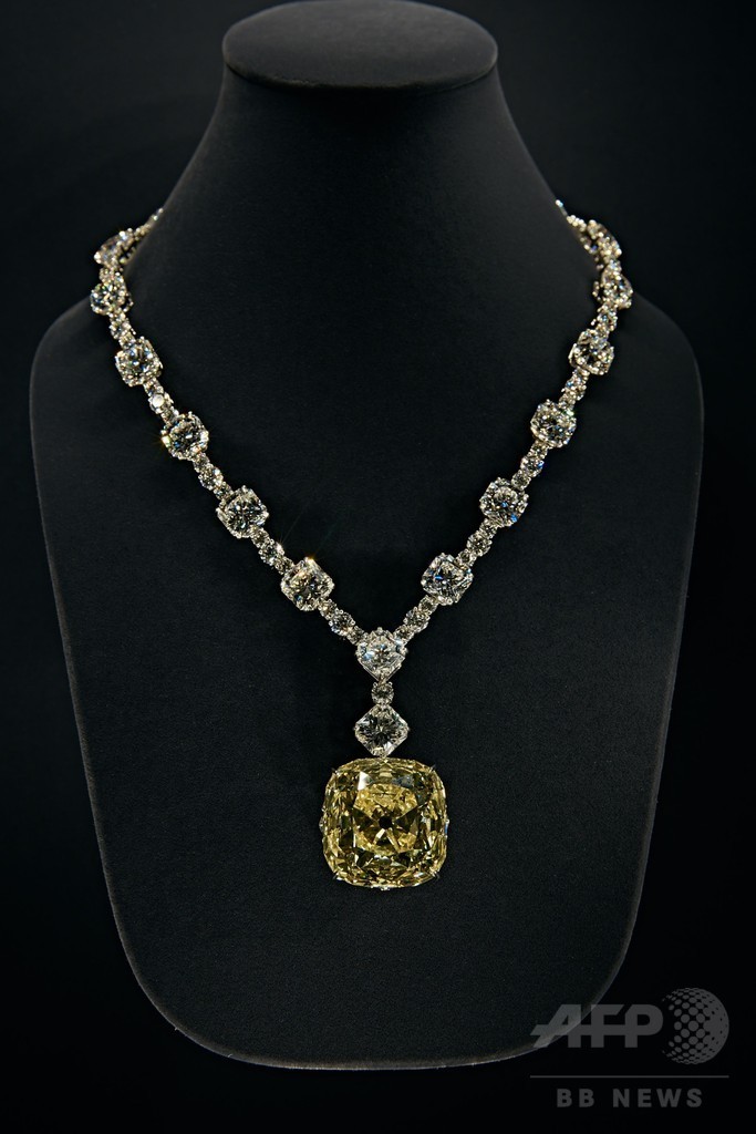 伝説の「ティファニー ダイヤモンド」、4年ぶりに日本で展示