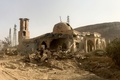 シリア東部デリゾール市で、壊したモスク（2017年11月4日撮影）。(c)AFP