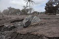 中米グラテマラのフエゴ火山の噴火で被災した小さな町サンミゲルロスロテス（2018年6月7日撮影）。(cAFP PHOTO / JOHAN ORDONEZ
