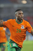 サッカー2012アフリカネイションズカップ（2012 Africa Cup of Nations）は8日、準決勝の2試合が行われ、ザンビアは1-0でガーナを破り、決勝に進出した。

後半33分に決勝点を挙げて歓喜するザンビアのエマヌエル・マユカ（Emmanuel Mayuka、2012年2月8日撮影）。(c)AFP/ABDELHAK SENNA