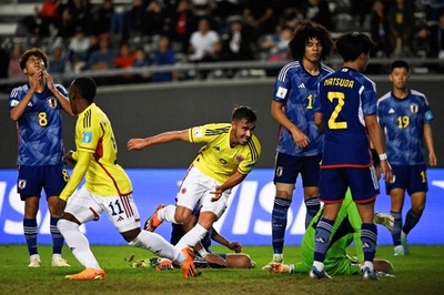 日本、第2戦はコロンビアに逆転負け U-20W杯