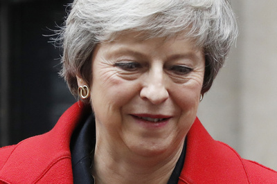 英首相、議会が合意案不支持なら「EU離脱しない選択肢ある」と発言