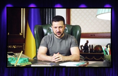 ウクライナ軍、南部でロシア軍から武器奪取 ゼレンスキー氏