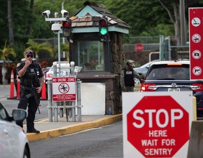 米ハワイの米軍基地で海軍兵士が発砲、2人死亡