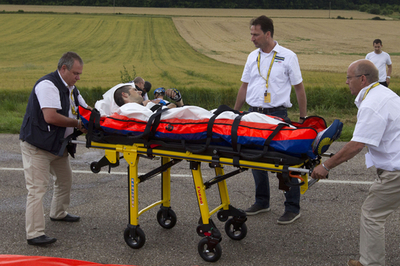 サガンが第6ステージを制す、落車で6人が棄権 ツール・ド・フランス