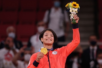 阿部詩が金メダル、柔道女子52キロ級