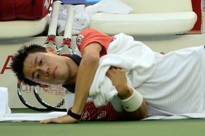 錦織、上海マスターズ初戦敗退に終わる