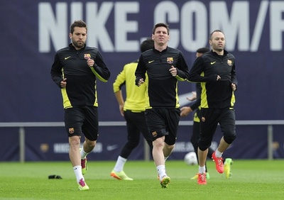 バルサがアトレティコ戦控え調整、欧州CL