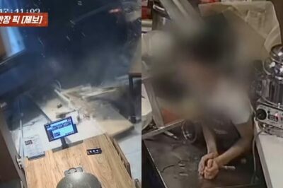 韓国・釜山の焼き肉店にトラック突入…従業員は「1分差」で衝突免れる