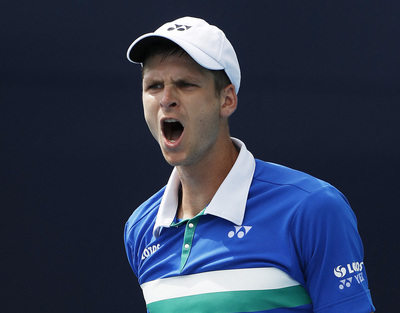 ホルカシュがルブレフ撃破 マイアミOP決勝進出