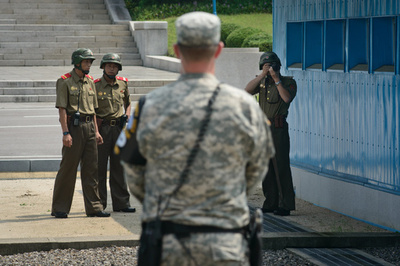 北朝鮮、亡命求めて不法入国の韓国人男性を送還