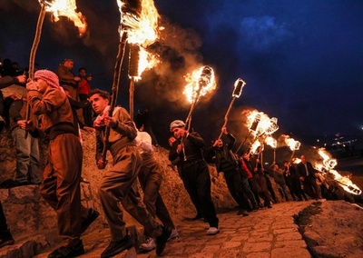 イラン暦の正月「ノールーズ」 各地でお祝い