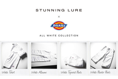 スタニングルアーが「ディッキーズ」とコラボ、モードなワークウェア発売へ