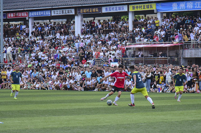 開催中の「村サッカー・スーパーリーグ」に人気爆発 中国貴州