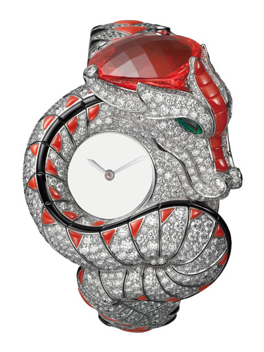 「カルティエ」SIHH2016、ハイジュエリーと複雑機構を融合したタイムピースを発表