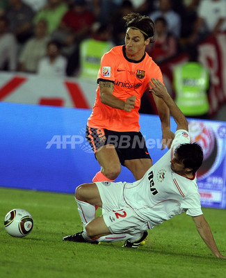 バルセロナ エストゥディアンテスを下しクラブ世界一に輝く 09クラブw杯 写真50枚 ファッション ニュースならmode Press Powered By Afpbb News