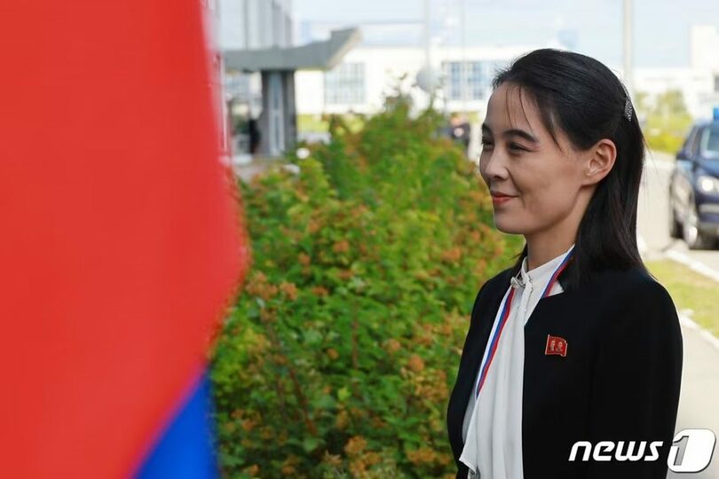 キム・ジョンウン（金正恩）朝鮮労働党総書記の妹、キム・ヨジョン（金与正）党部長(c)news1