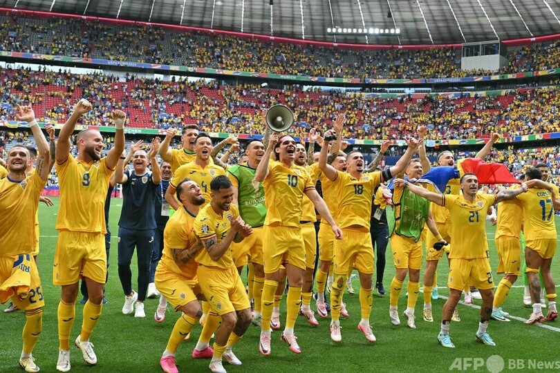 ベルギーがまさかのEURO初戦黒星、ルーマニアは24年ぶり勝利